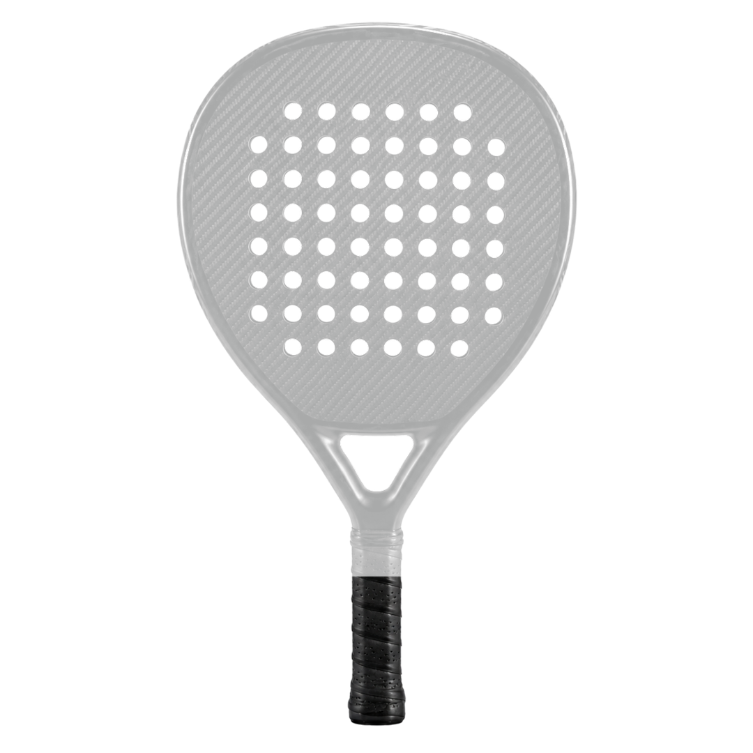 Casual 4013 round padel racket shown with an example custom print design