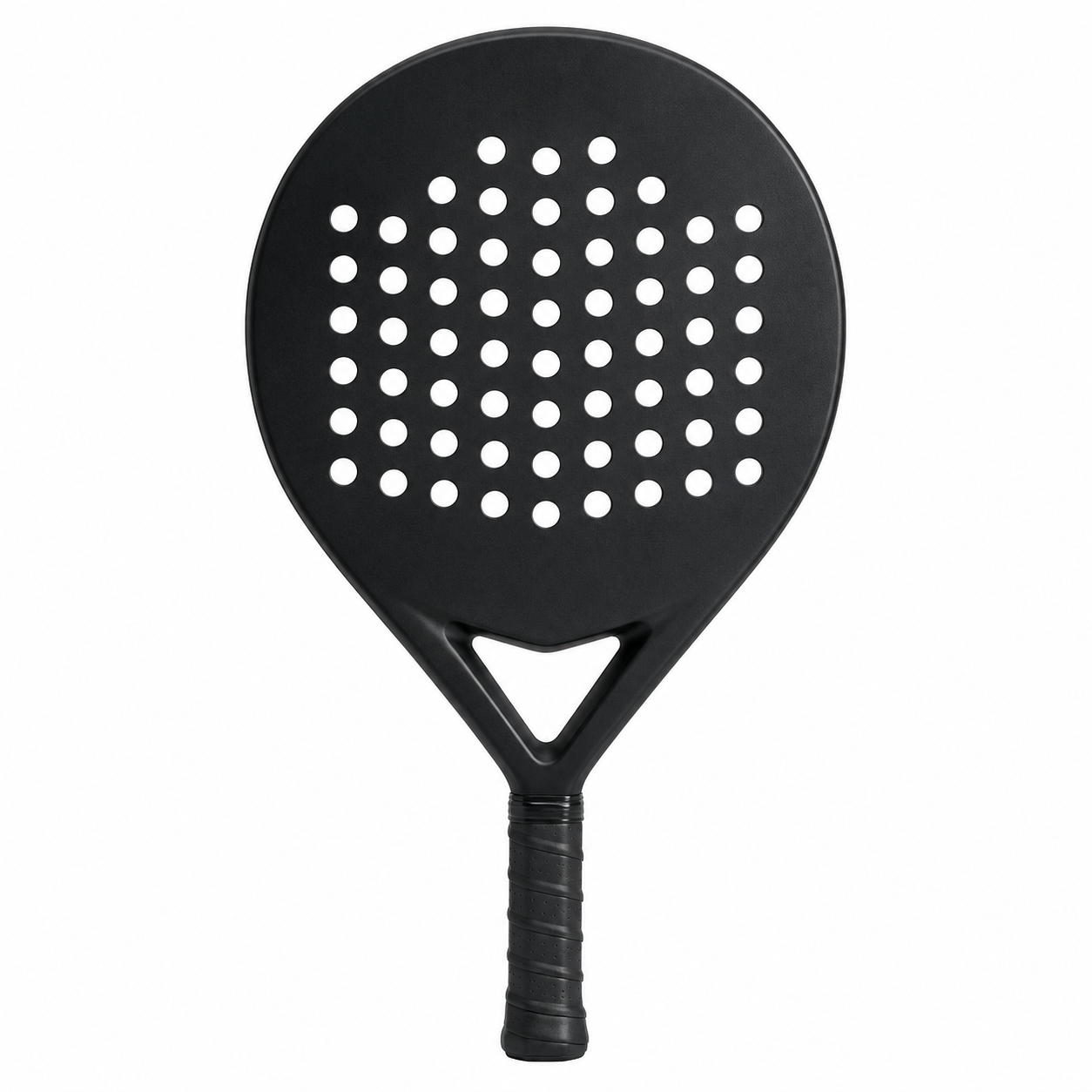 Front view of the Casual 4015 round padel racket