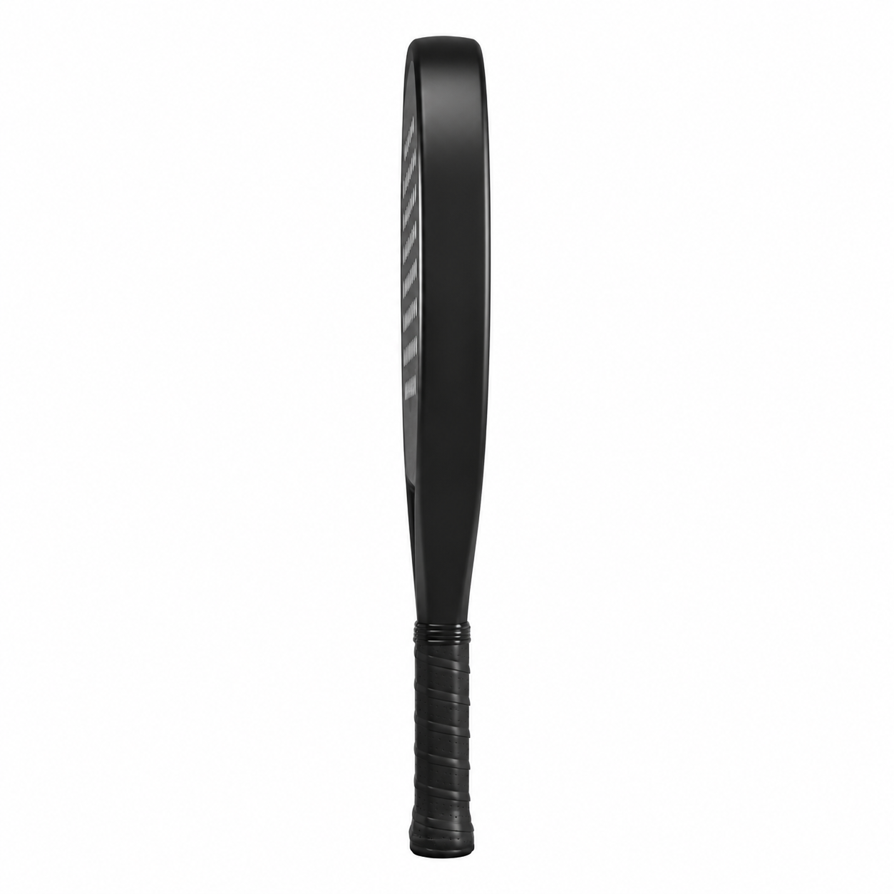 Side view of the Casual 4015 round padel racket