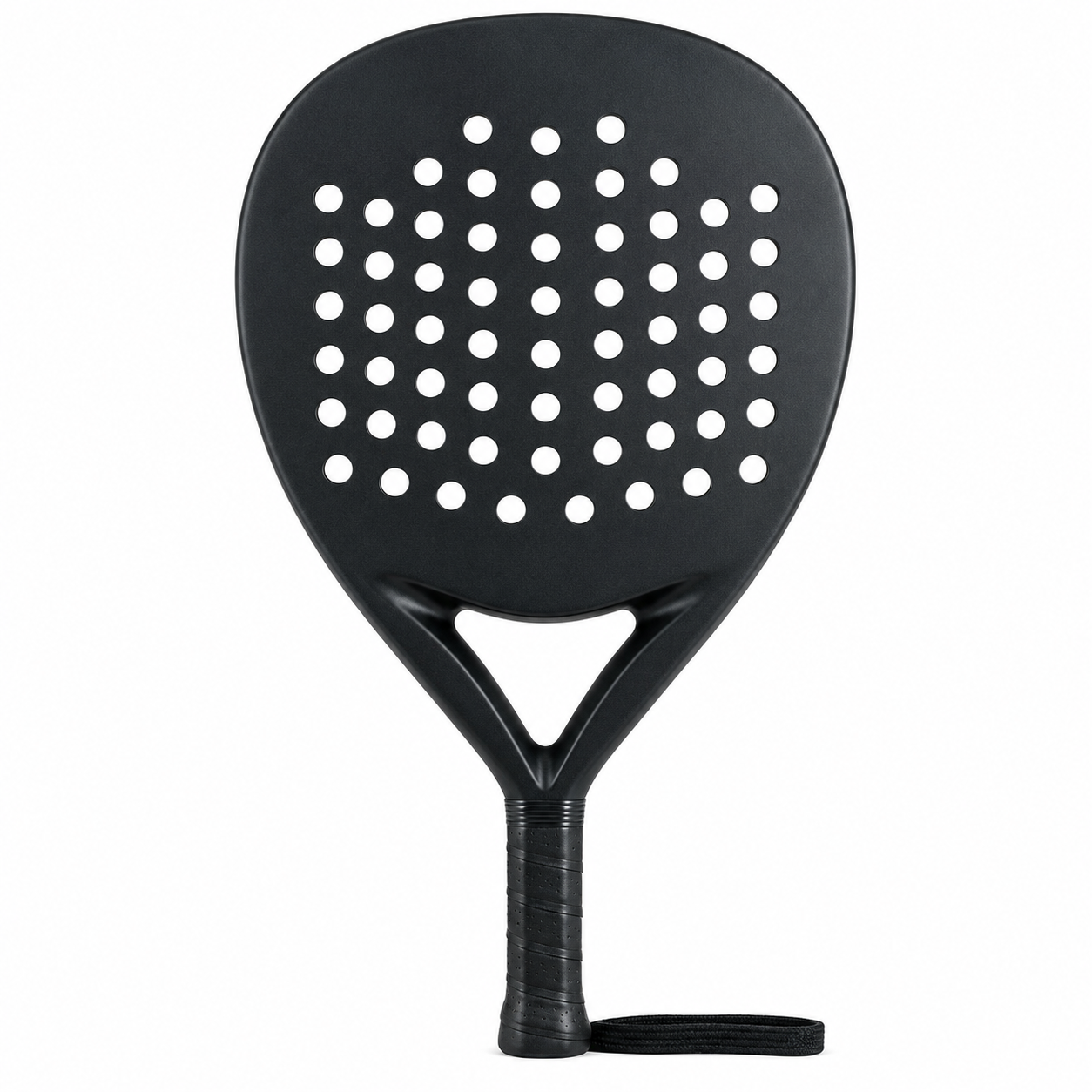 Front view of the Pro 4029 diamond padel racket
