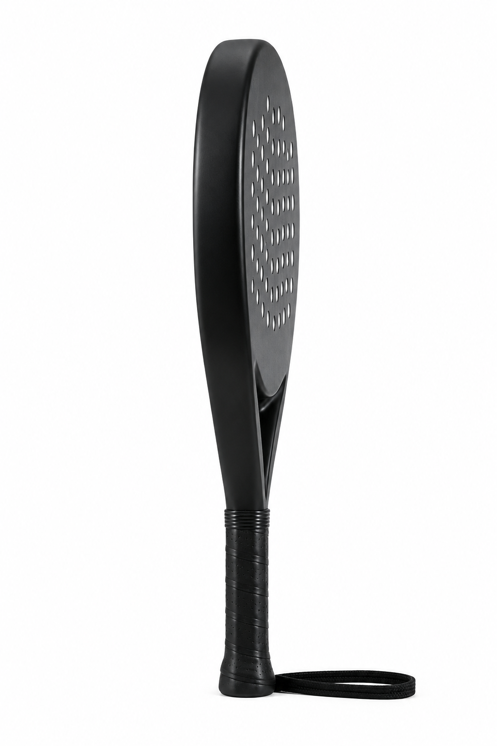 Side view of the Pro 4029 diamond padel racket