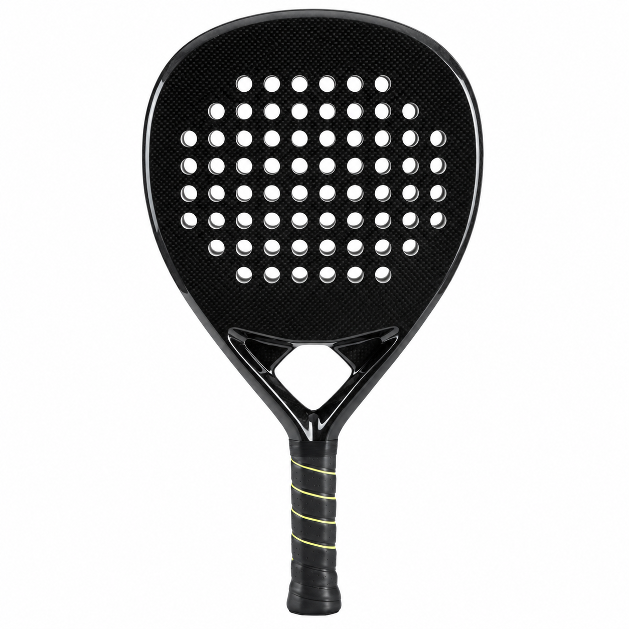 Front view of the Match 4042 teardrop padel racket