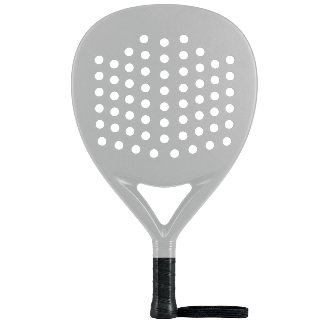 Pro 4029 diamond padel racket shown with an example custom print design