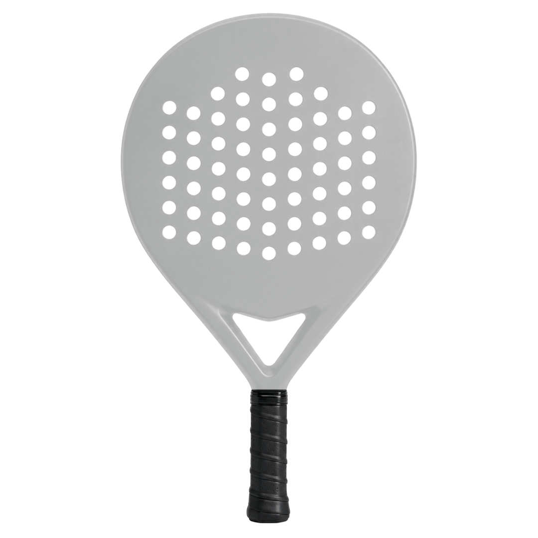 Casual 4015 round padel racket shown with an example custom print design